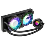 Kolink Umbra Void 240mm Performance ARGB AIO Liquid Cooler - KL-UA240-WC