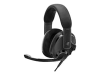 Epos H3 - Headset - Fullstorlek - Kabelansluten - 3,5 Mm Kontakt - Onyx