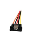 StarTech.com Latching SATA Teho Y Splitter Cable Adapter - M/F - Virranjakaja - 15.24 cm