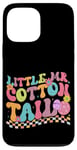 Coque pour iPhone 13 Pro Max Little Mr. Cotton Tail Jeu de Pâques