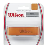 Wilson Premium Leather Replacement Grip Pack 1 Unité - Marron
