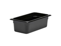 Kantine Cambro 1/3Gn 3,6L 32,5X17,6X10cm Polykarbonat Sort,6 Stk/Eske