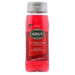 BRUT MEN ATTRACTION TOTALE HAIR & BODY SHOWER GEL 500ML