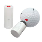 Asbri Golf Tampon marqueur pour balle de golf Motif lèvres Rouge