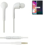 Earphones for Samsung Galaxy A70 in earsets stereo head set