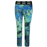 Puma x Central Saint Martins All Over Print Tight Womens Leggings 597193 02 - Blue - Size 8 UK