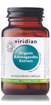 Viridian Organic Ashwagandha, 60 Capsules