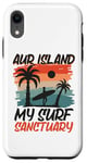 Coque pour iPhone XR Surf à Aur Island