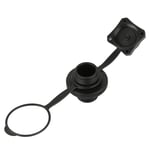 Black Plastic Inflatable Boat Air Valve 22.9mm Replacement For INTEX