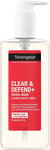 Neutrogena Clear and Defend+ Wash 200ml