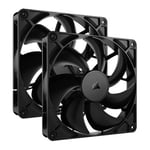 Corsair RS140 PWM 140mm Fan Dual Pack - Simplified Control - Daisy-Cha