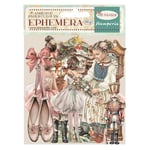 Stamperia - Éphémère pour scrapbooking, albums, cartes, bullet journal, etc. Autocollants en papier, faciles à appliquer, parfaits pour les loisirs, l'artisanat et les cadeaux (The Nutcracker) (24