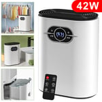 1.2L Large Dehumidifier Portable Quiet Home Air Dryer for Mould Moisture Damp