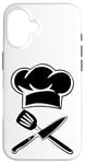 Coque pour iPhone 16 Chef Cook Cooking Pirate Kitchen Lover