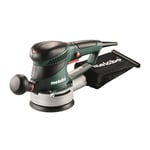 Ponceuse excentrique 320W 125mm avec coffret en plastique - sxe 425 Turbotec - Metabo