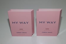 Giorgio Armani My Way Nectar Eau de Parfum Sample Spray 2.4ml - 2 x 1.2ml EDP