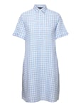 Hailey Cotton Seersucker Nightshirt Blue Lexington Home