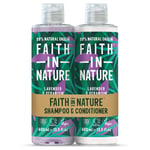 Faith in Nature Lavender & Geranium Nourishing Shampoo & Condi