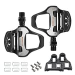 KOOTU Bike Pedals SPD-SL Pedals Electroplated Color Road Bike Pedals 9/16" Universal Bicycle Pedals Cleats Set for Shimano SPD Clipless suitable for Road Bike Spin Bike MTB Indoor Bike