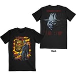 Iron Maiden T Shirt Stranger in A Strange Land Tour Official Mens Black L