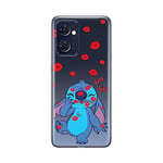 ERT GROUP Coque de téléphone Portable pour Oppo RENO 7 5G Original et sous Licence Officielle Disney Motif Stitch 017 Parfaitement adapté à la Forme du téléphone Portable, partiel imprimé