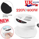 Automatic Sensor Hot Cold Air Nail Polish Dryer Manicure Fan 400W 220V UK plug
