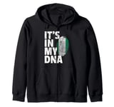 IT'S IN MY DNA Nigerian Nigeria Flag Official Pride Gift Zip Hoodie