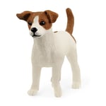 Figurine jouet - SCHLEICH - Jack Russell Terrier - Marron - Blanc - Farm World