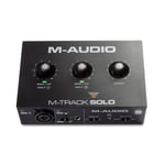 M-AUDIO M-TRACK SOLO Interface audio ou carte son USB avec 1 entrée pour micr...