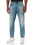 G-STAR RAW Men's Alum Relaxed Tapered Originals 2 Jeans, Blue (faded ripped atlas D17797-B988-B404), 31W / 36L