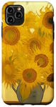 iPhone 11 Pro Max Yellow Sunflowers Floral Elegant Boho Cottagecore Case