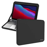 Smatree Macbook Pro 13 Pouce Ordinateur Portable Etui Rigide Coque, Sacoche de Transport pour Macbook Pro 2016-2019 2020 / Macbook Air 2018 2020 13,3 Pouce/Surface Pro 7 6 12,3 Pouce, Noir