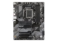 Gigabyte B760 DS3H - 1.0 - moderkort - ATX - LGA1700-uttag - B760 Chipuppsättning - USB-C 3.2 Gen 2x2, USB-C 3.2 Gen 1, USB 3.2 Gen 2, USB 3.2 Gen 1