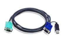 Aten 2L5203U câble Pieuvre KVM VGA/USB - 3,00M
