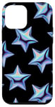 iPhone 12 mini Cute Blue Star Trendy Y2K Stars Graphic Case