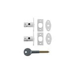 Yale Locks 8001 Security Bolts White Finish Visi Pack (2 Pack)