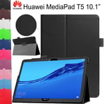 For Huawei Mediapad T5 10 2018 Cover Leather Folio Shockproof Slim Case Stand Uk