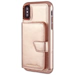 CASEMATE IPHONE X XS COMPACT MIRROR CASE COVER - ROSE GOLD RRP £49.99