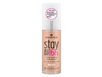 Essence Stay All Day Long-Lasting Foundation, Flaska, Kräm, Utjämnande, Ljus, Beige, Soft Creme