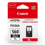 Canon Ink - PG-560XL High Yield Genuine Black Printer Ink Cartridge - Prints Up to 400 A4 Pages (1 x Cartridge) - Compatible with PIXMA TS