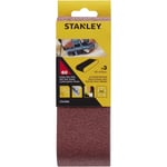 STA33066 3 bandes abrasives mm65x410 grain 60 pour ponceuse a' bande - Stanley