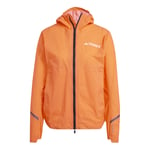 adidas Terrex XPR Light Rain Veste Running Femmes - Orange