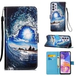 Samsung Galaxy A23      Designer PU Case      SeaWave