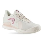 Head Sprint Pro 3.5 Clay Women Tennis Shoes Hvit/Rosa 36,5