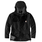 Carhartt Super Dux™ Relaxed Fit Insulated Traditional Coat, MANTEAU DE TRAVAIL COLLÉ Pour des hommes, Black,