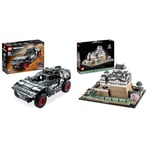 LEGO 42160 Technic Audi RS Q e-tron, Voiture de Rallye Télécommandée, Maquette Off-Road Dakar & 21060 Architecture Le Château d'Himeji,Kit de Construction de Maquette pour Adultes