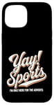 Coque pour iPhone 15 Big Game Super Publicités Football Ironic Sports Publicités