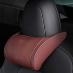 XQRYUB Appui-tête de siège de Voiture Coussin d'oreiller de Cou appuie-tête Automatique de Cou 1 pièces, pour Tesla modèle 3 SX