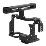 Camera Cage Kit for A7 Series Cam Video Rig Handheld Stabilizer with 1/4in Hot