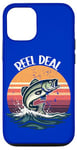 iPhone 12/12 Pro Vintage Reel Deal Fishing Puns That Hook Dad's Heart Case